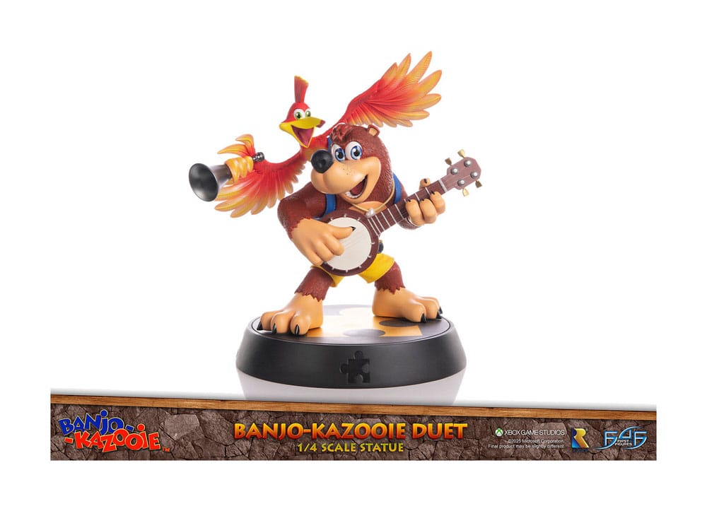 Banjo Kazooie Estatua 1/4  Banjo-Kazooie Duet 40 cm