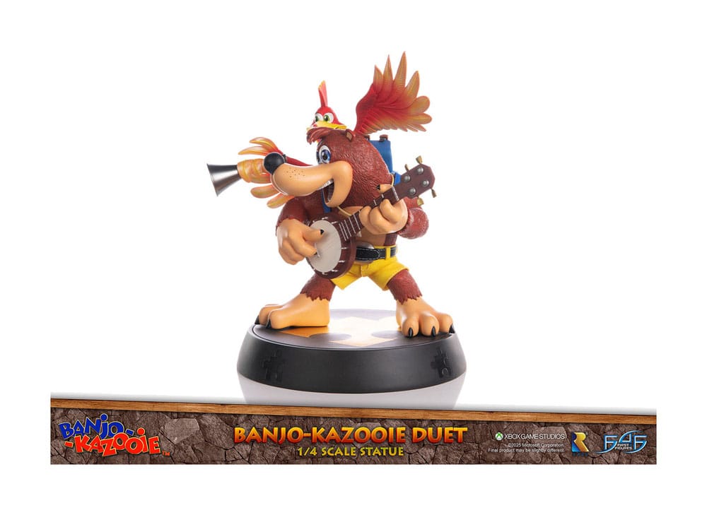 Banjo Kazooie Estatua 1/4  Banjo-Kazooie Duet 40 cm