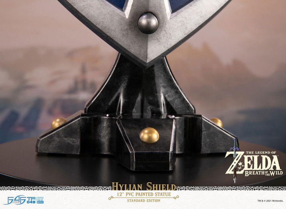 The Legend of Zelda Breath of the Wild Estatua PVC Hylian Shield Standard Edition 29 cm