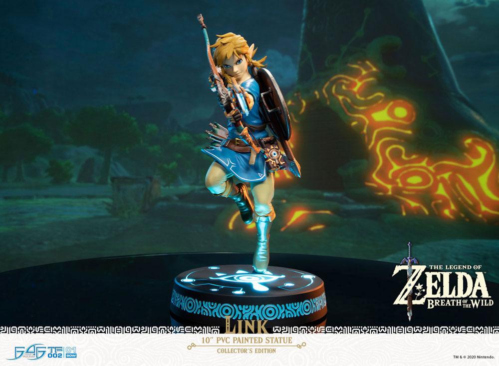The Legend of Zelda Breath of the Wild Estatua PVC Link Collector's Edition 25 cm