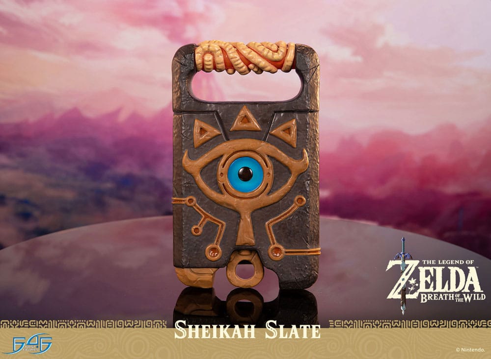 The Legend of Zelda: Breath of the Wild Estatua tamaño natural 1/1 Sheikah Slate 24 cm