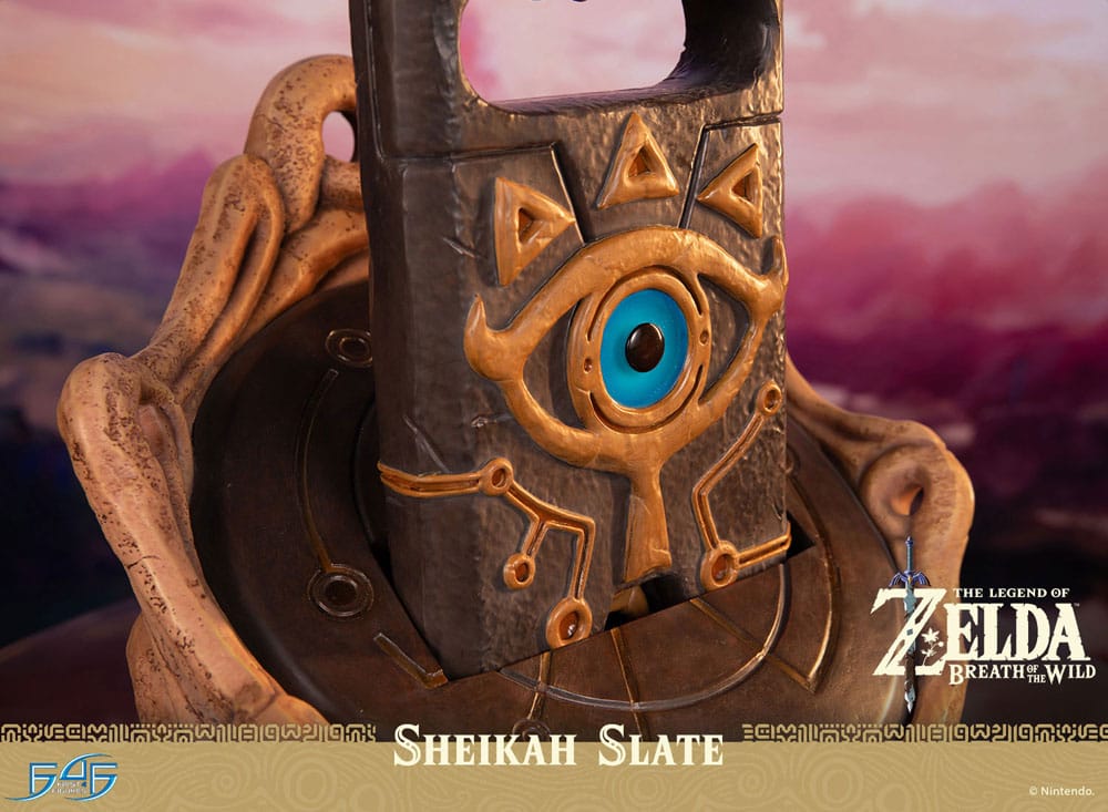 The Legend of Zelda: Breath of the Wild Estatua tamaño natural 1/1 Sheikah Slate 24 cm