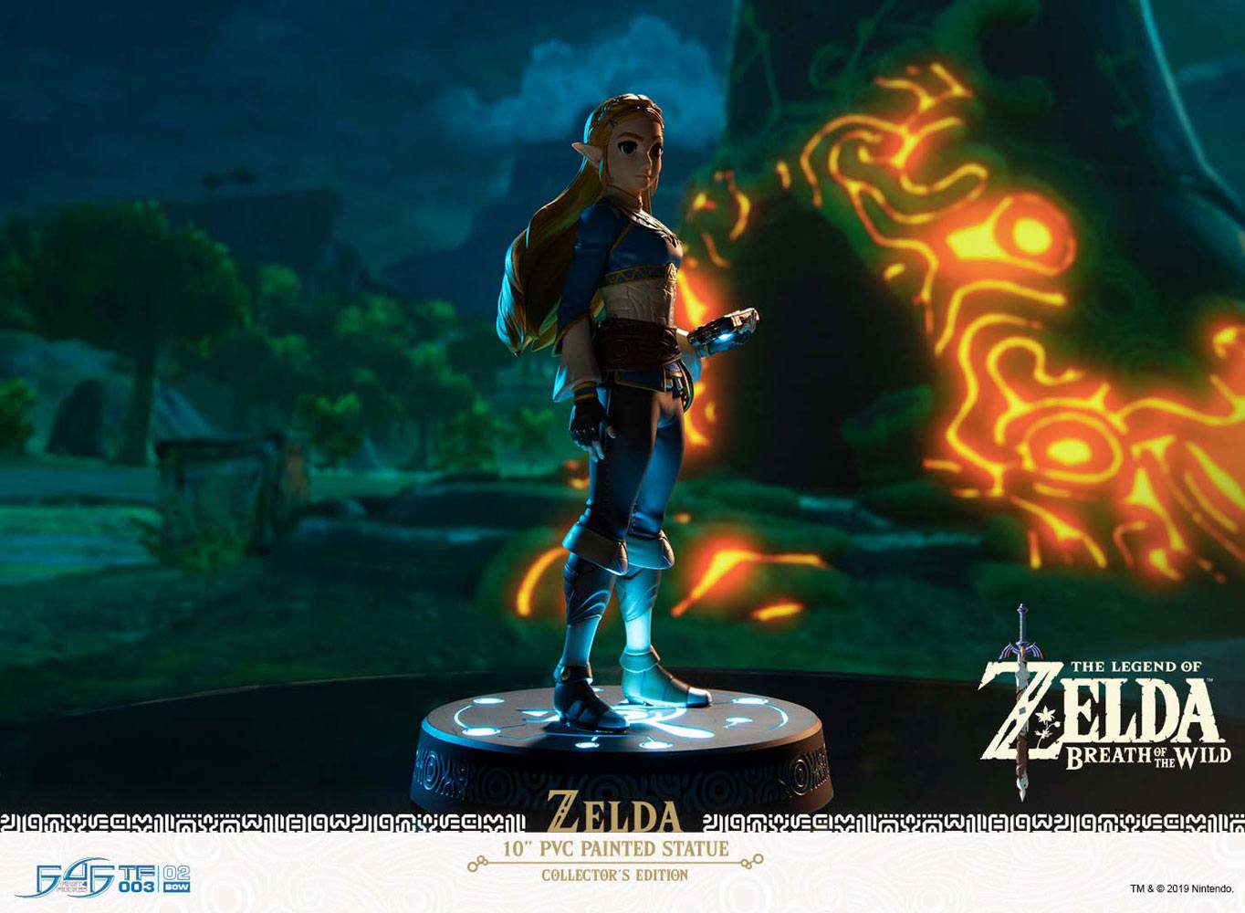 The Legend of Zelda Breath of the Wild Estatua PVC Zelda Collector's Edition 25 cm