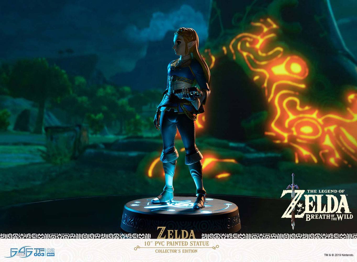 The Legend of Zelda Breath of the Wild Estatua PVC Zelda Collector's Edition 25 cm