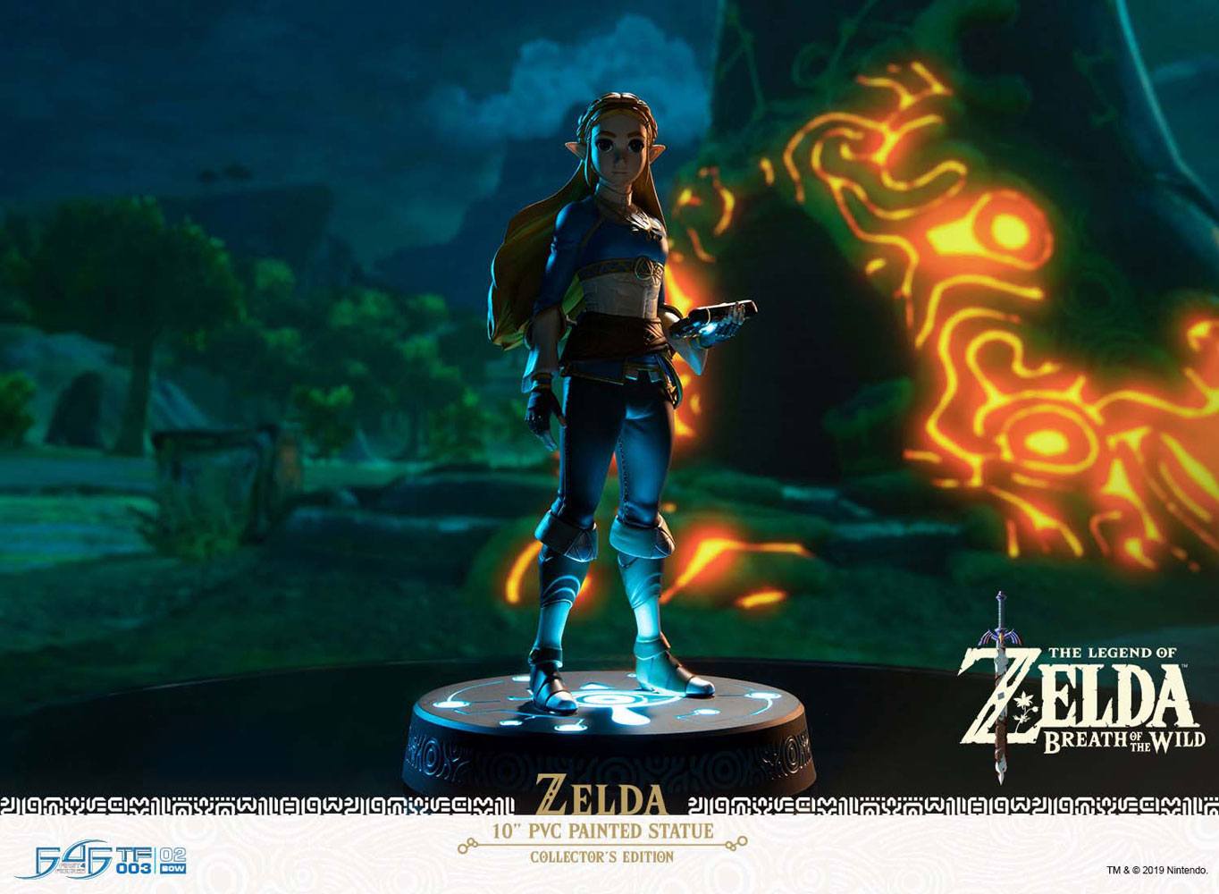 The Legend of Zelda Breath of the Wild Estatua PVC Zelda Collector's Edition 25 cm