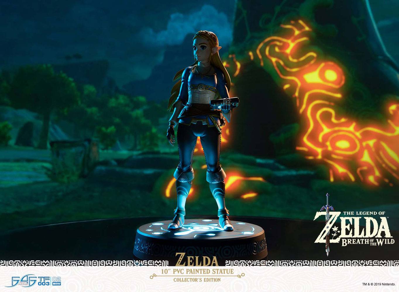 The Legend of Zelda Breath of the Wild Estatua PVC Zelda Collector's Edition 25 cm