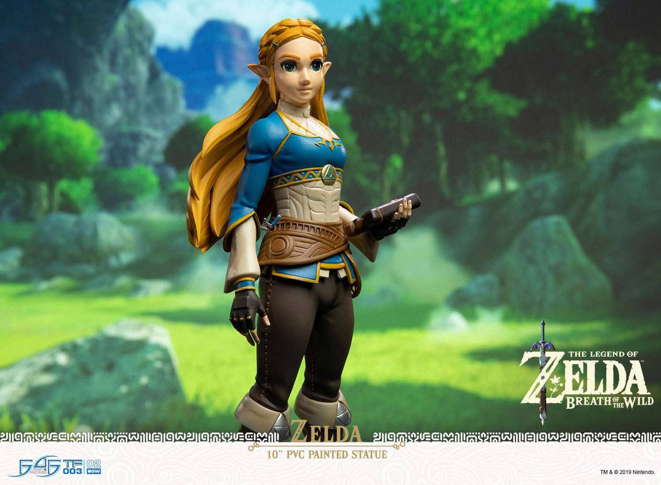 The Legend of Zelda Breath of the Wild Estatua PVC Zelda 25 cm