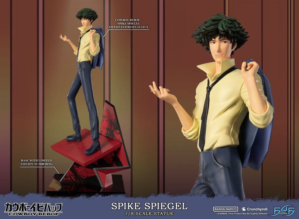 Cowboy Bebop Resin Estatua 1/8 Spike Spiegel 34 cm