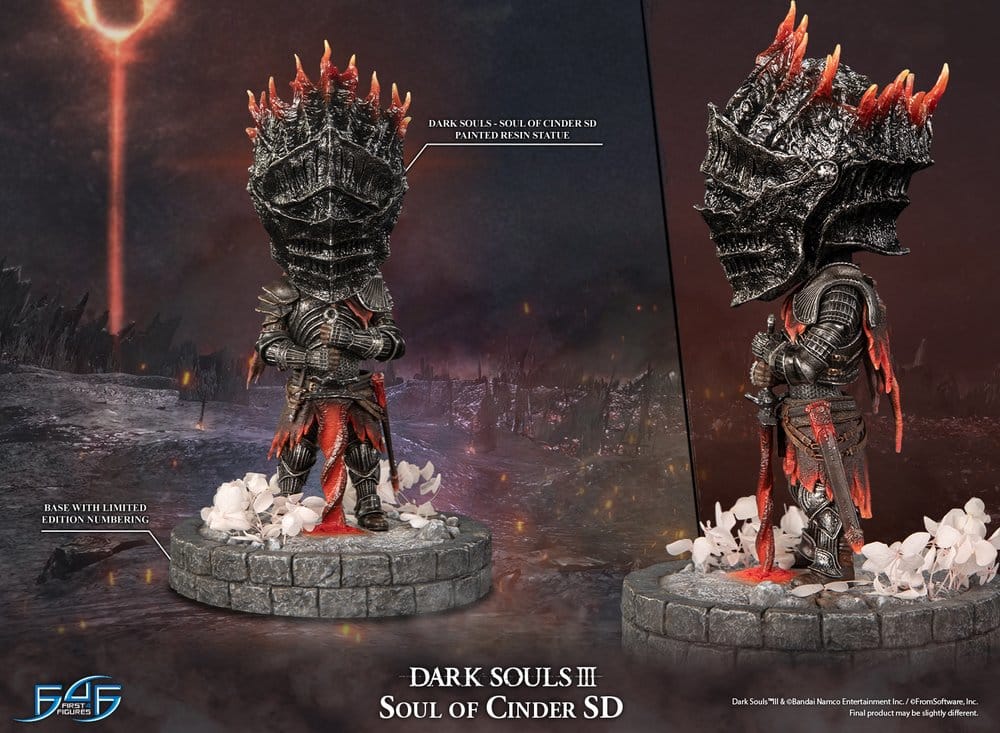 Dark Souls III Estatua Soul of Cinder SD 22 cm