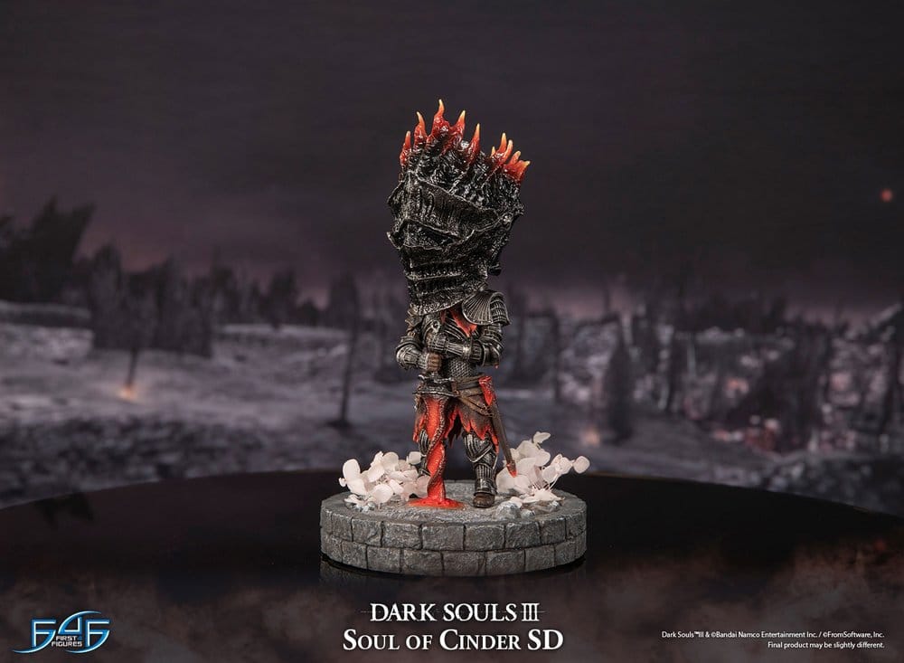 Dark Souls III Estatua Soul of Cinder SD 22 cm