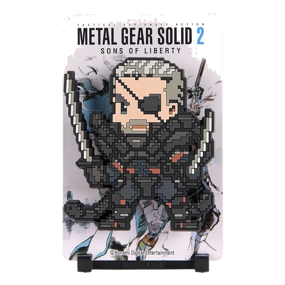 Metal Gear Solid 2 FiGGYZ Figura Coleccionable Magnética Solidus Snake 11 cm