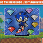 Sonic The Hedgehog FiGGYZ Figura Coleccionable Magnética Modern Sonic 35th Anniversary 9 cm