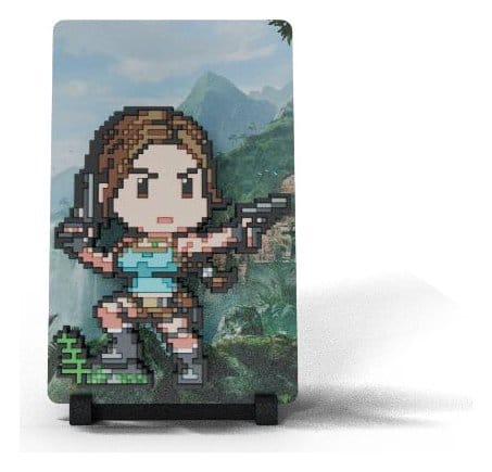 Tomb Raider FiGGYZ Figura Coleccionable Magnética 30th Anniversary Lara Croft 11 cm