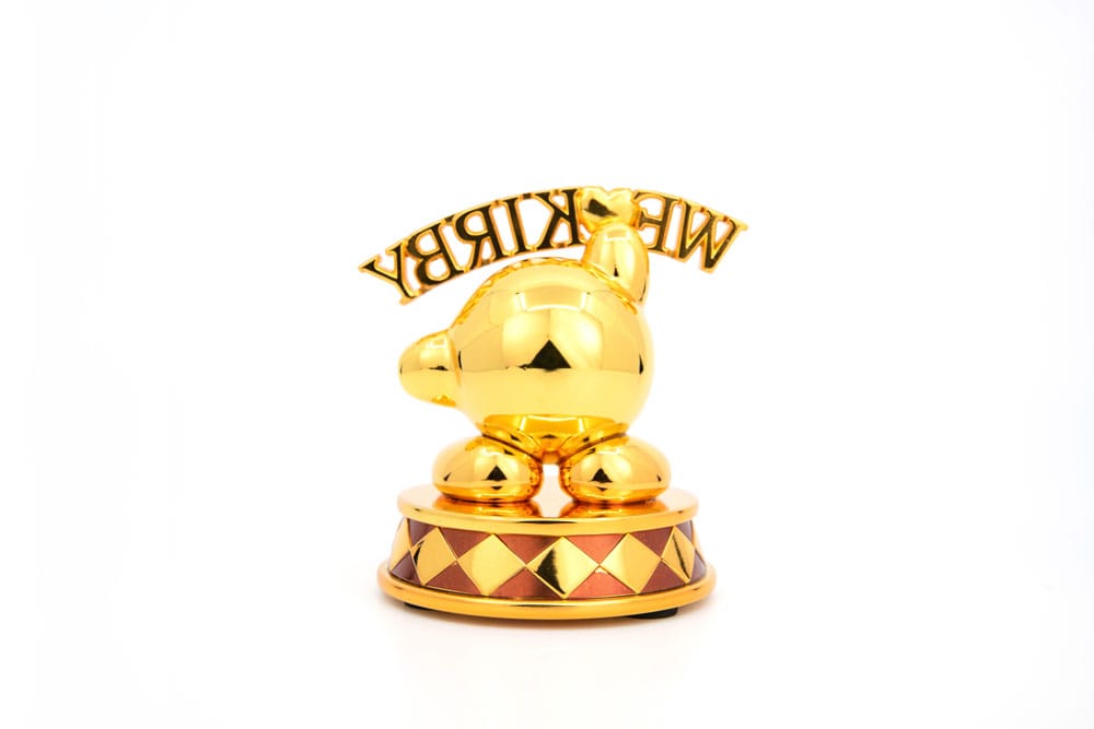 Kirby Estatua DieCast We Love Kirby Gold Edition 10 cm