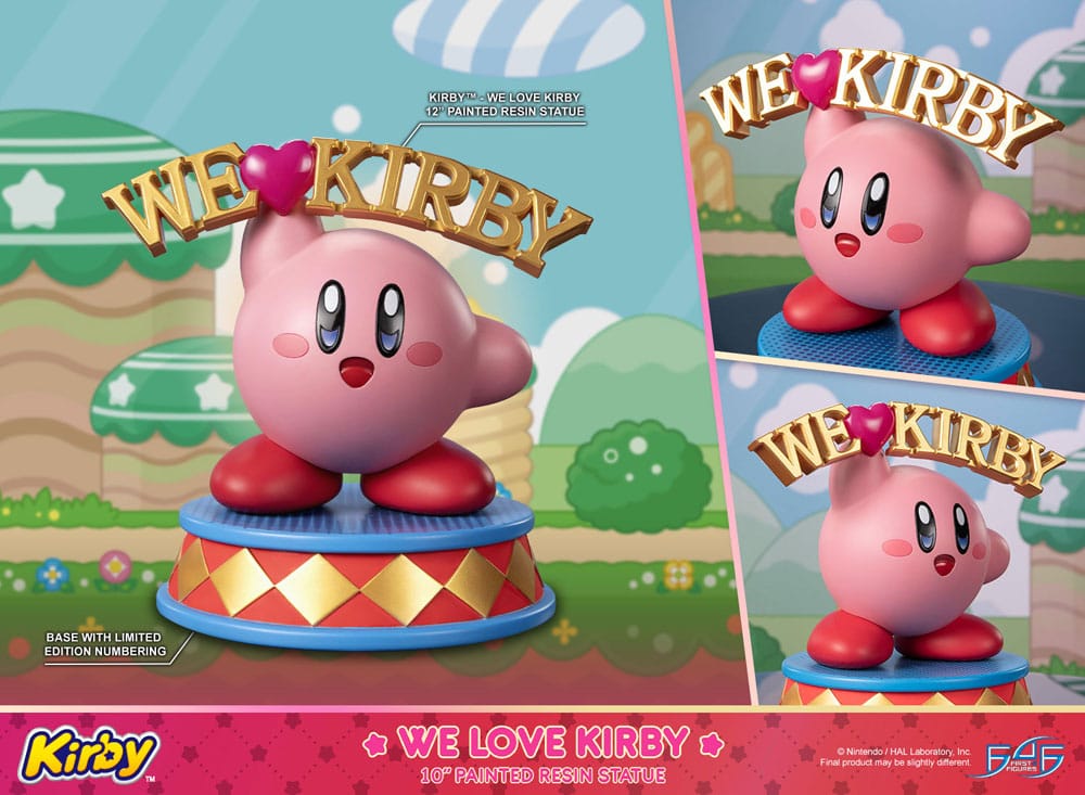 Kirby Estatua We Love Kirby 24 cm