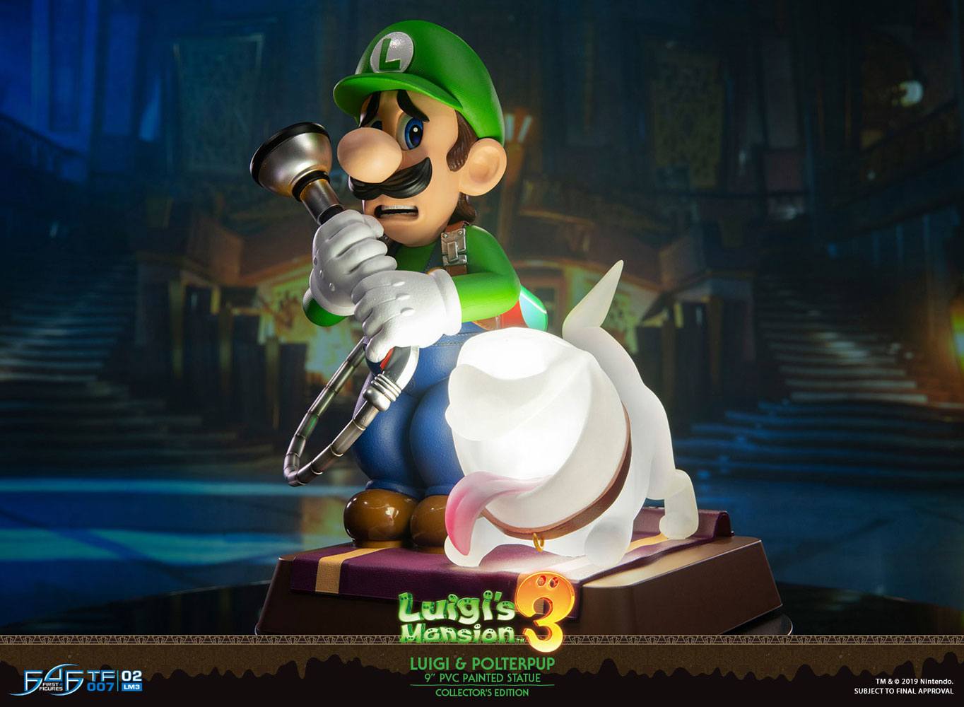 Luigi's Mansion 3 Estatua PVC Luigi & Polterpup Collector's Edition 23 cm
