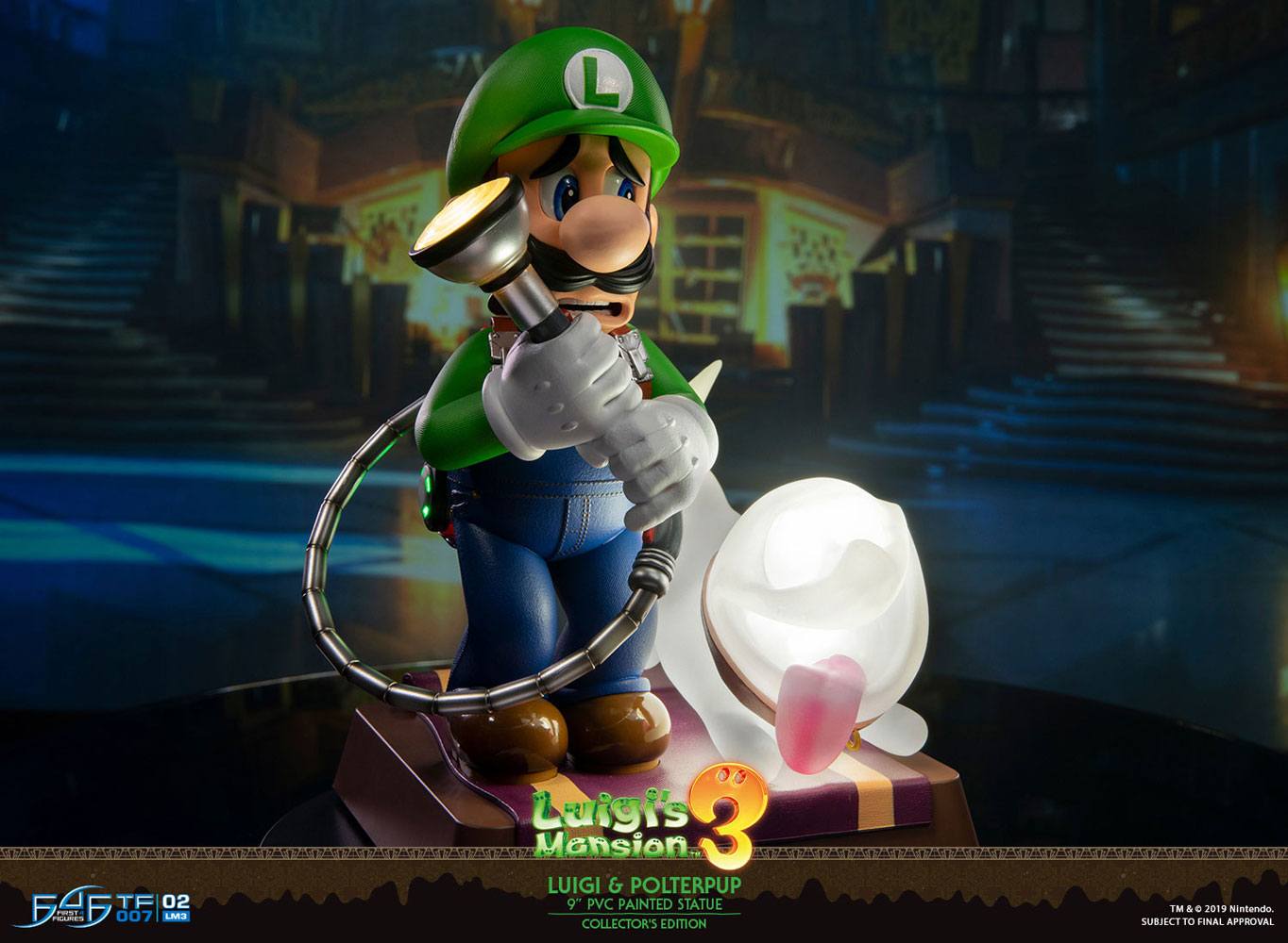 Luigi's Mansion 3 Estatua PVC Luigi & Polterpup Collector's Edition 23 cm