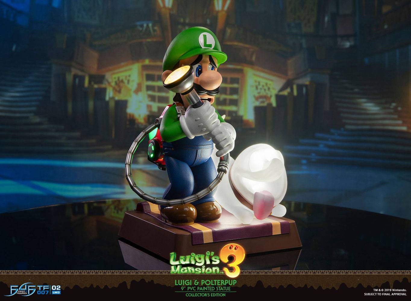 Luigi's Mansion 3 Estatua PVC Luigi & Polterpup Collector's Edition 23 cm