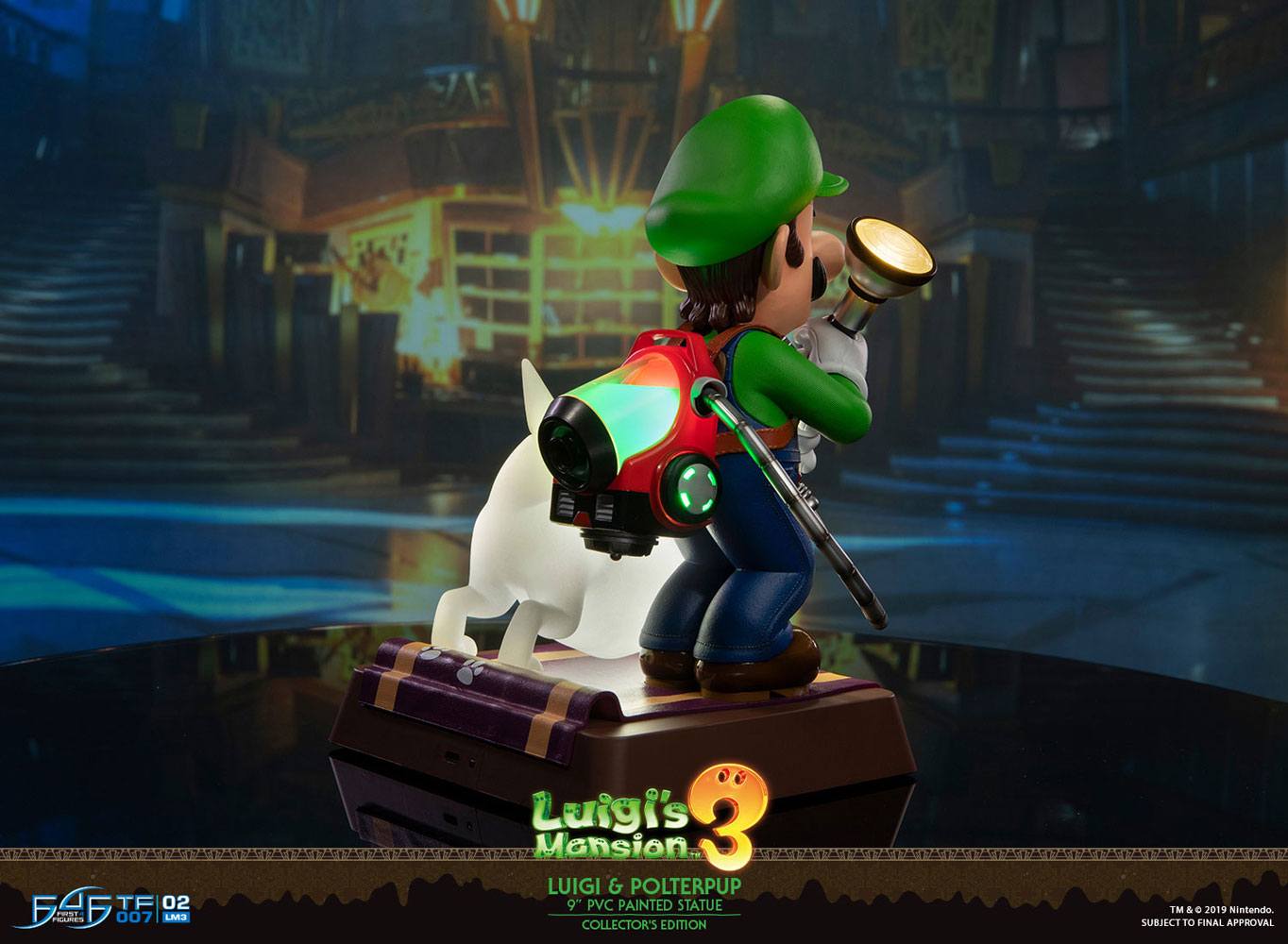 Luigi's Mansion 3 Estatua PVC Luigi & Polterpup Collector's Edition 23 cm