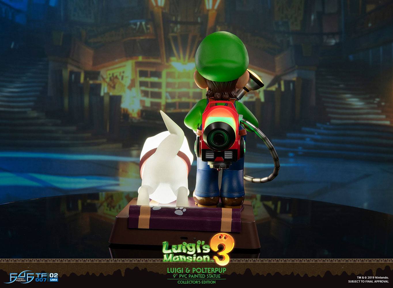 Luigi's Mansion 3 Estatua PVC Luigi & Polterpup Collector's Edition 23 cm