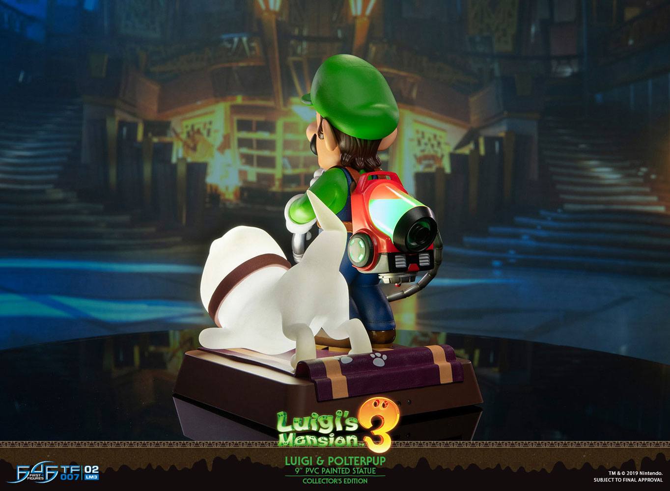 Luigi's Mansion 3 Estatua PVC Luigi & Polterpup Collector's Edition 23 cm