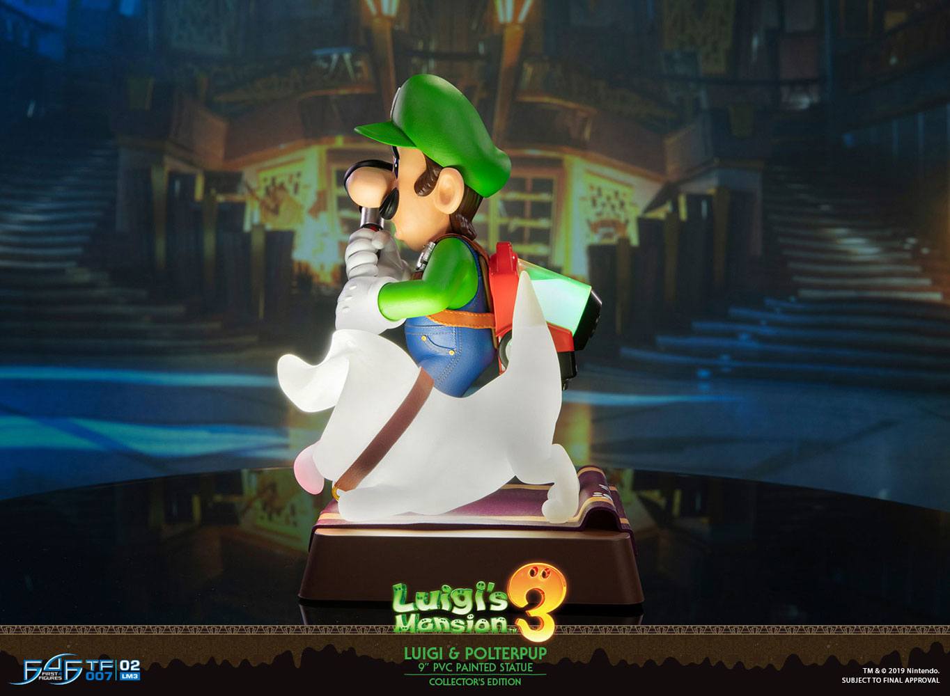 Luigi's Mansion 3 Estatua PVC Luigi & Polterpup Collector's Edition 23 cm