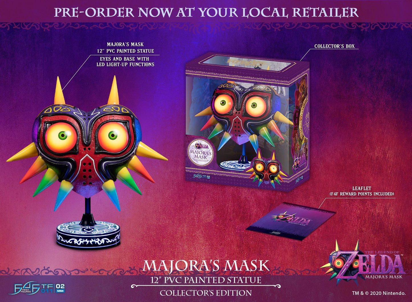 The Legend of Zelda Estatua PVC Majora's Mask Collectors Edition 30 cm