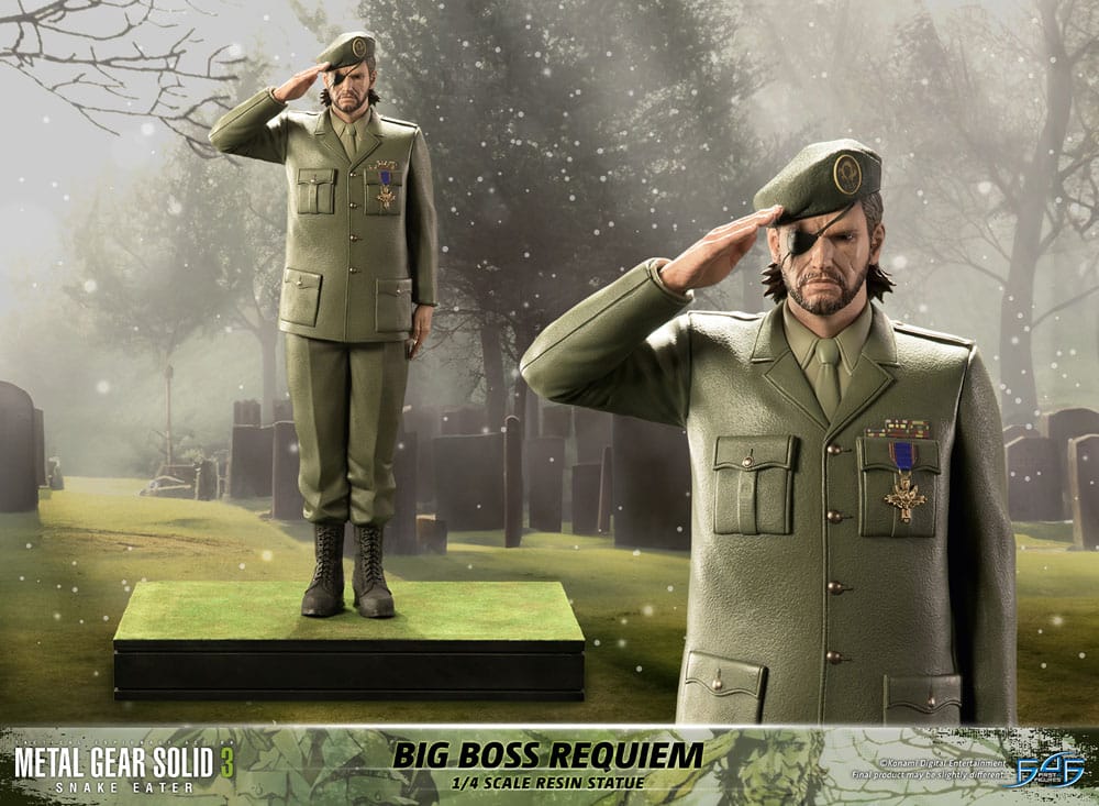 Metal Gear Solid 3: Snake Eater Estatua 1/4 Big Boss Requiem 55 cm