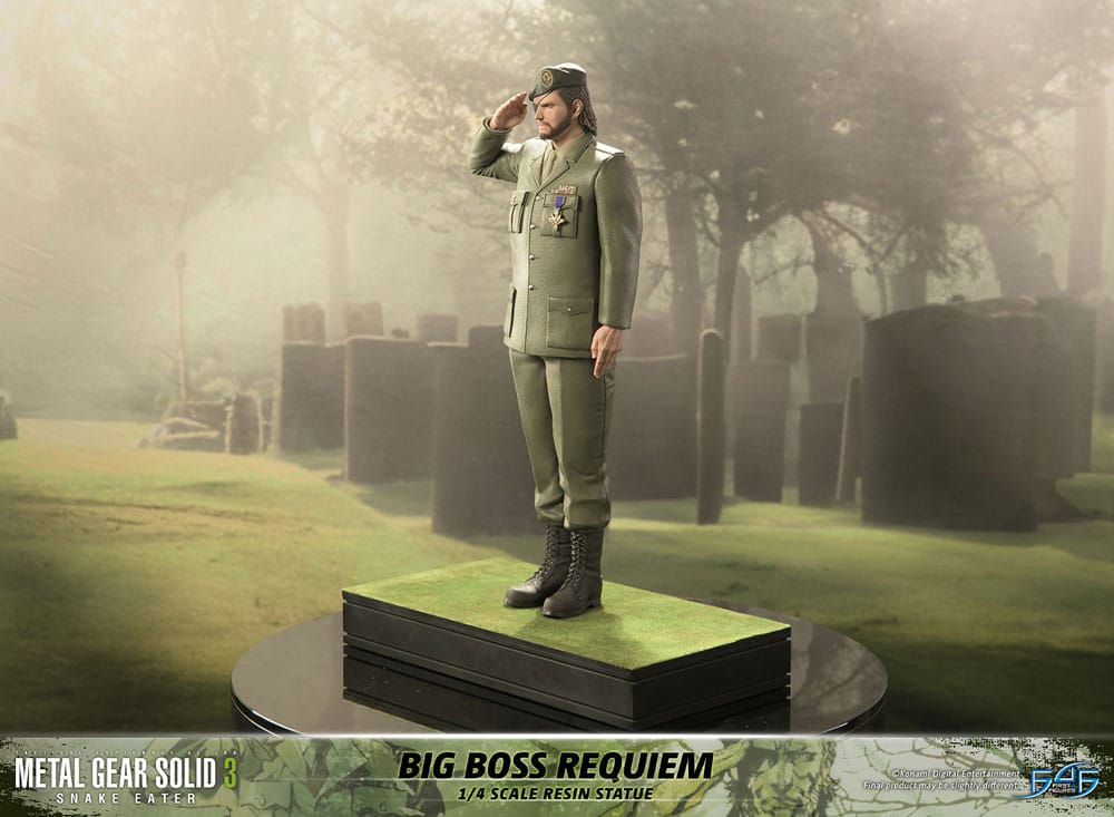 Metal Gear Solid 3: Snake Eater Estatua 1/4 Big Boss Requiem 55 cm