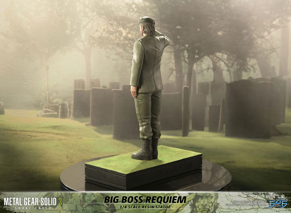 Metal Gear Solid 3: Snake Eater Estatua 1/4 Big Boss Requiem 55 cm