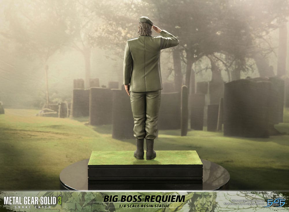 Metal Gear Solid 3: Snake Eater Estatua 1/4 Big Boss Requiem 55 cm