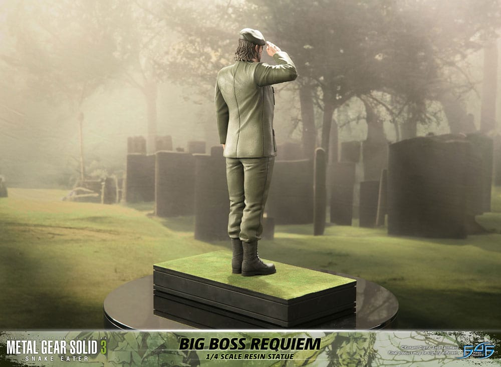 Metal Gear Solid 3: Snake Eater Estatua 1/4 Big Boss Requiem 55 cm