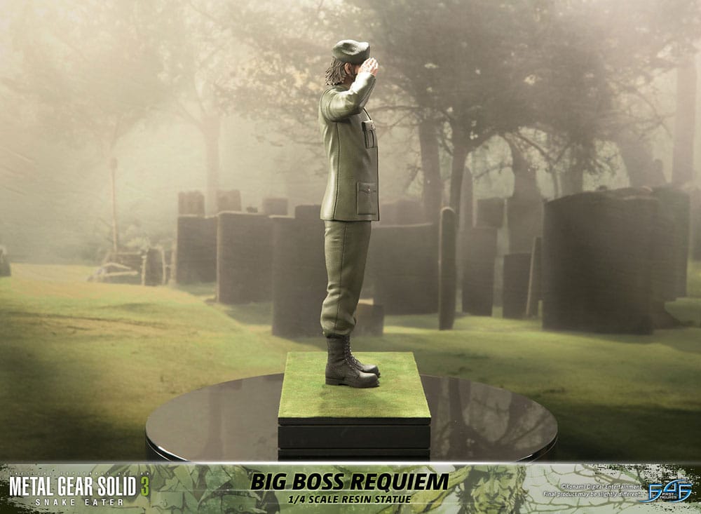 Metal Gear Solid 3: Snake Eater Estatua 1/4 Big Boss Requiem 55 cm