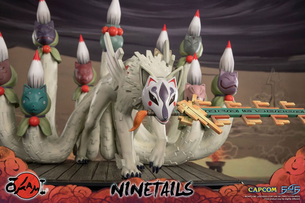 Okami Estatua Ninetails 51 cm