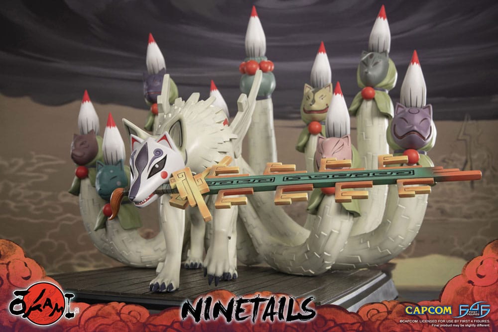 Okami Estatua Ninetails 51 cm