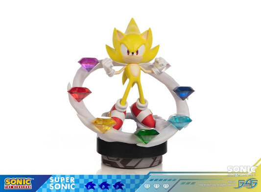 Sonic The Hedgehog Resin Estatua Sonic Frontiers Super Sonic 45 cm