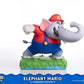 Super Mario Bros. Wonder Resin Estatua Elephant Mario Standard Edition 43 cm