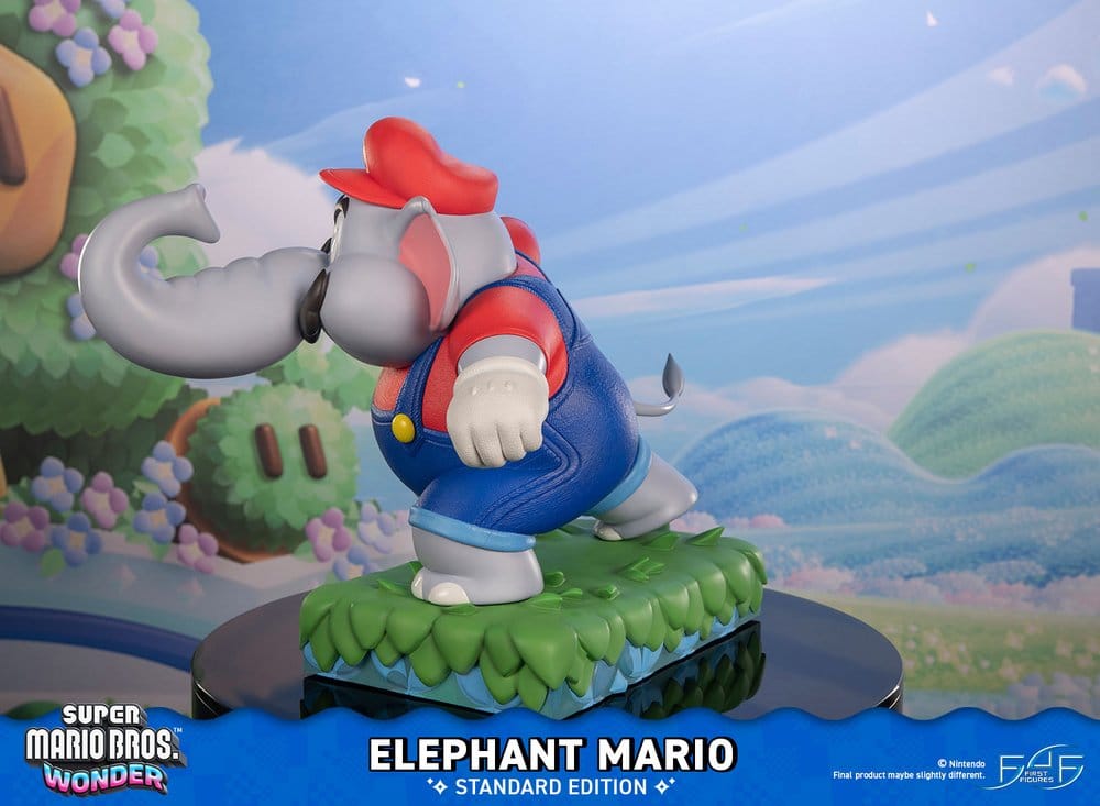 Super Mario Bros. Wonder Resin Estatua Elephant Mario Standard Edition 43 cm