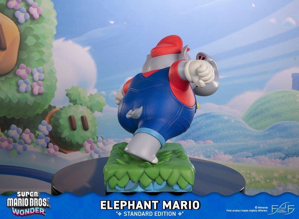 Super Mario Bros. Wonder Resin Estatua Elephant Mario Standard Edition 43 cm