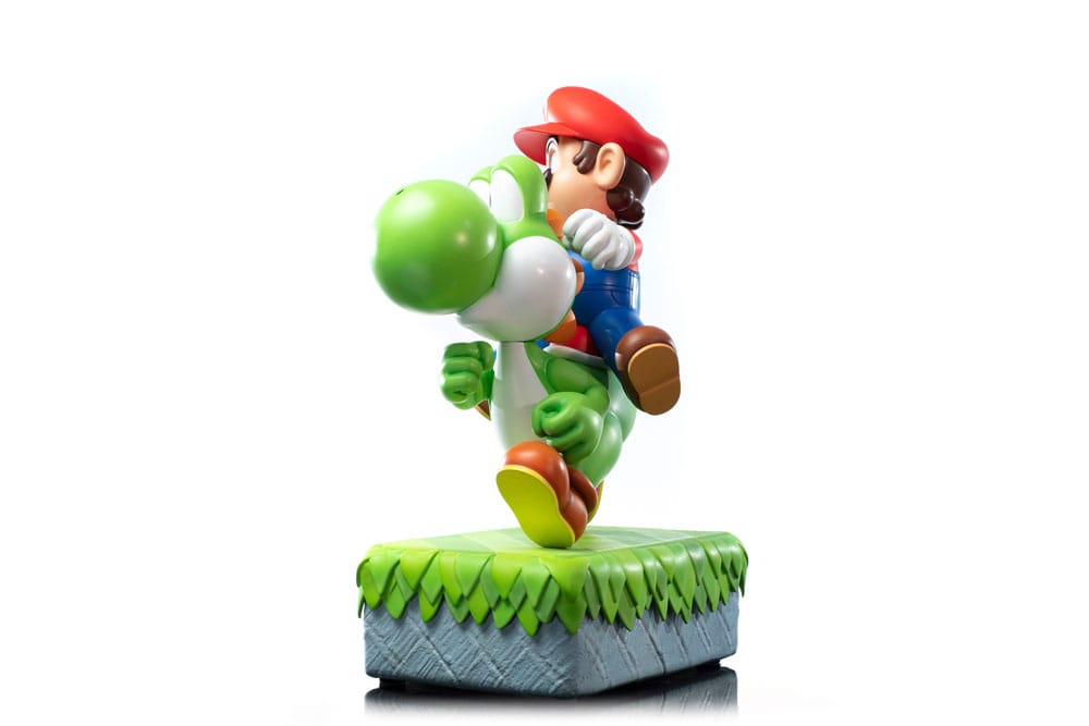 Super Mario Estatua Mario & Yoshi 48 cm
