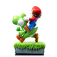 Super Mario Estatua Mario & Yoshi 48 cm