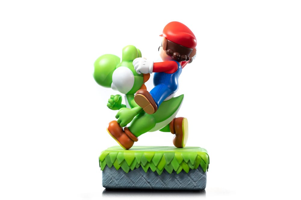 Super Mario Estatua Mario & Yoshi 48 cm