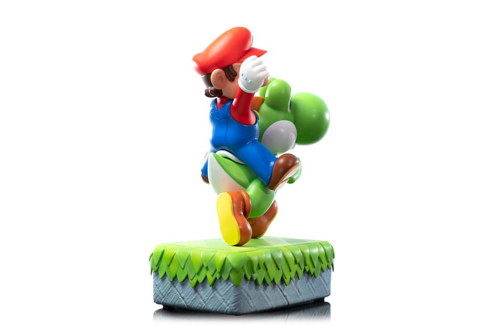 Super Mario Estatua Mario & Yoshi 48 cm