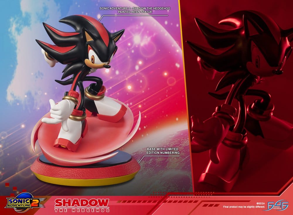 SEGA Resin Estatua Shadow the Hedgehog 25 cm