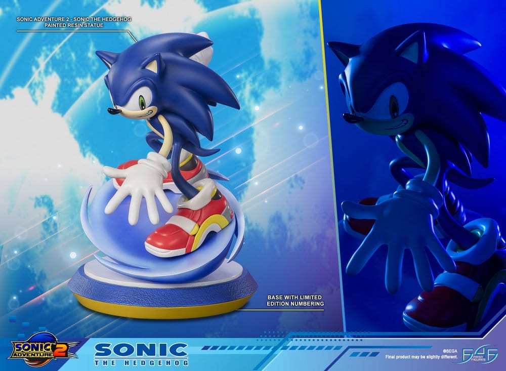 SEGA Resin Estatua Sonic the Hedgehog 24.5 cm