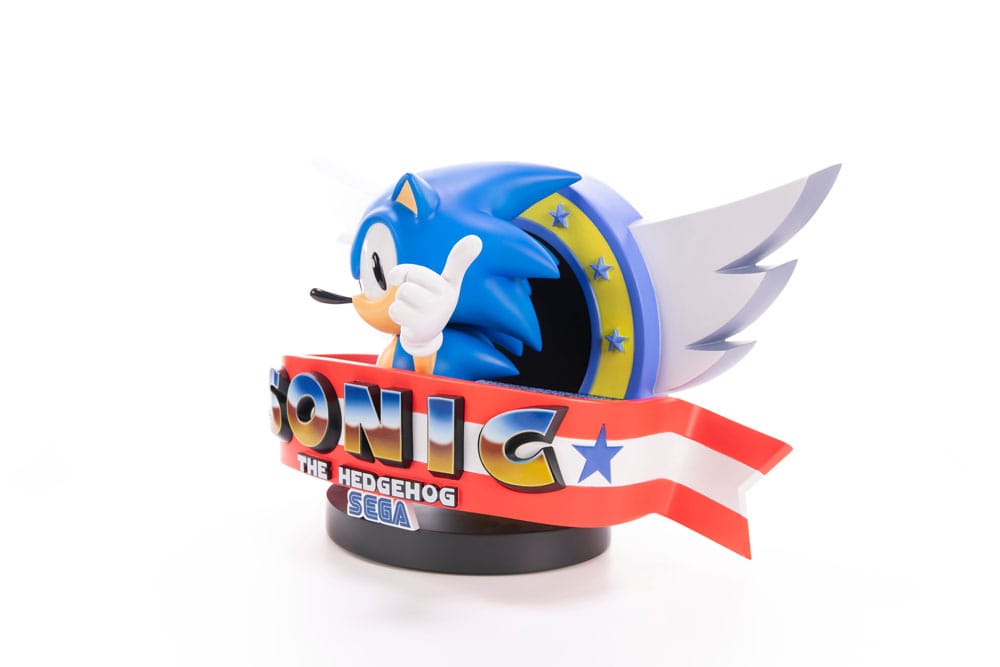 Sonic the Hedgehog Estatua Sonic Title Screen 21 cm