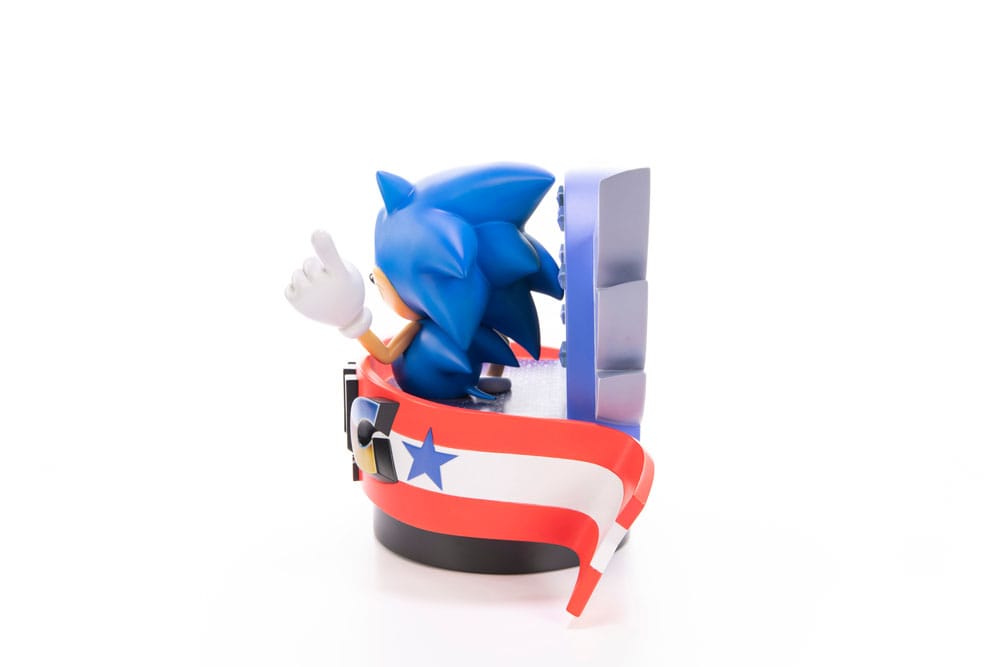 Sonic the Hedgehog Estatua Sonic Title Screen 21 cm