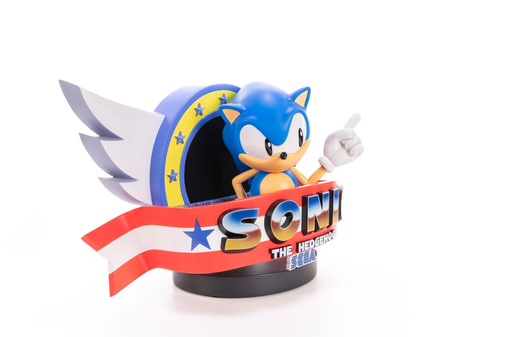 Sonic the Hedgehog Estatua Sonic Title Screen 21 cm