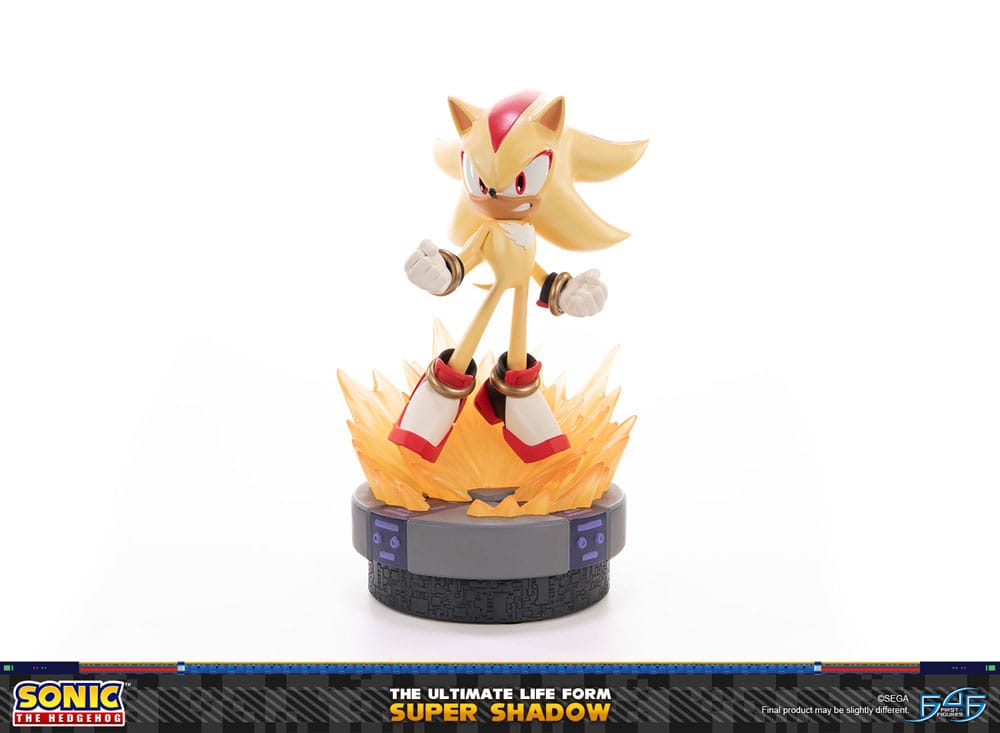 Sonic the Hedgehog The Ultimate Life Form Estatua Super Shadow Standard Edition 32 cm