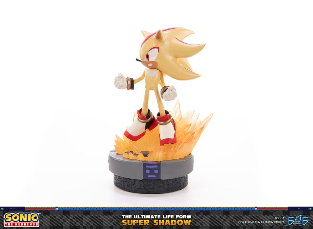 Sonic the Hedgehog The Ultimate Life Form Estatua Super Shadow Standard Edition 32 cm